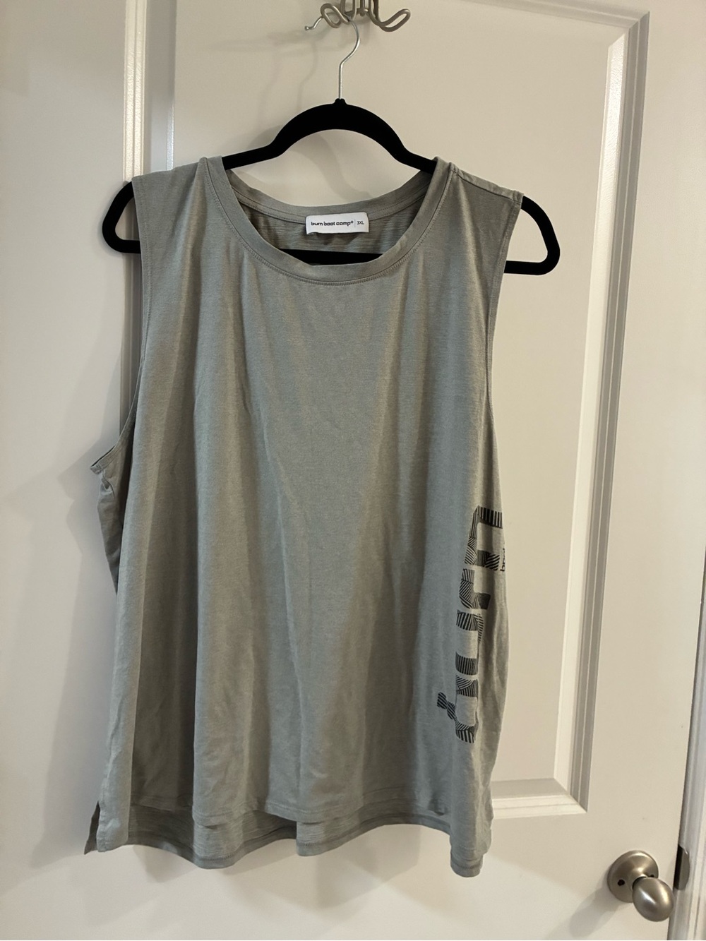 Burn Boot Camp Jagged Muscle Tank 3XL